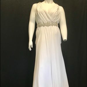 Wedding Dress Plus 24 Gown Aline V Neck Ivory Plus Designer Kleinfeld Ne…